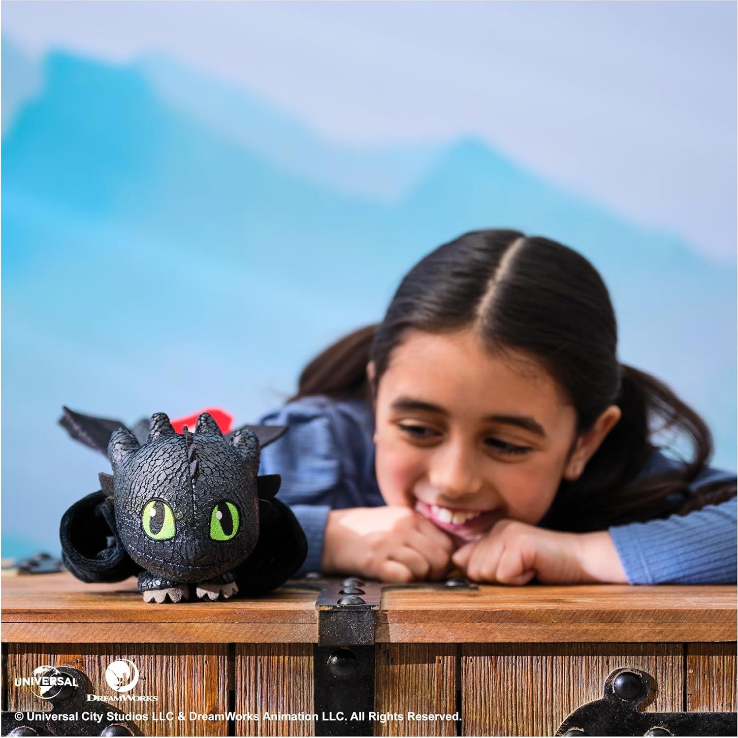 Peluche Toothless 30 cm Cómo Entrenar a Tu Dragón - Juguete Volador