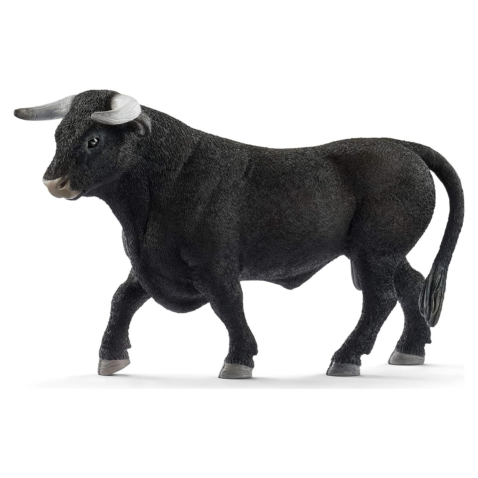 Figura de Juguete Toro Negro Schleich 8.9 cm para Niños 3+