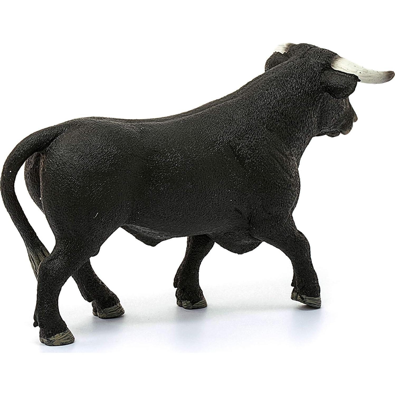 Figura de Juguete Toro Negro Schleich 8.9 cm para Niños 3+