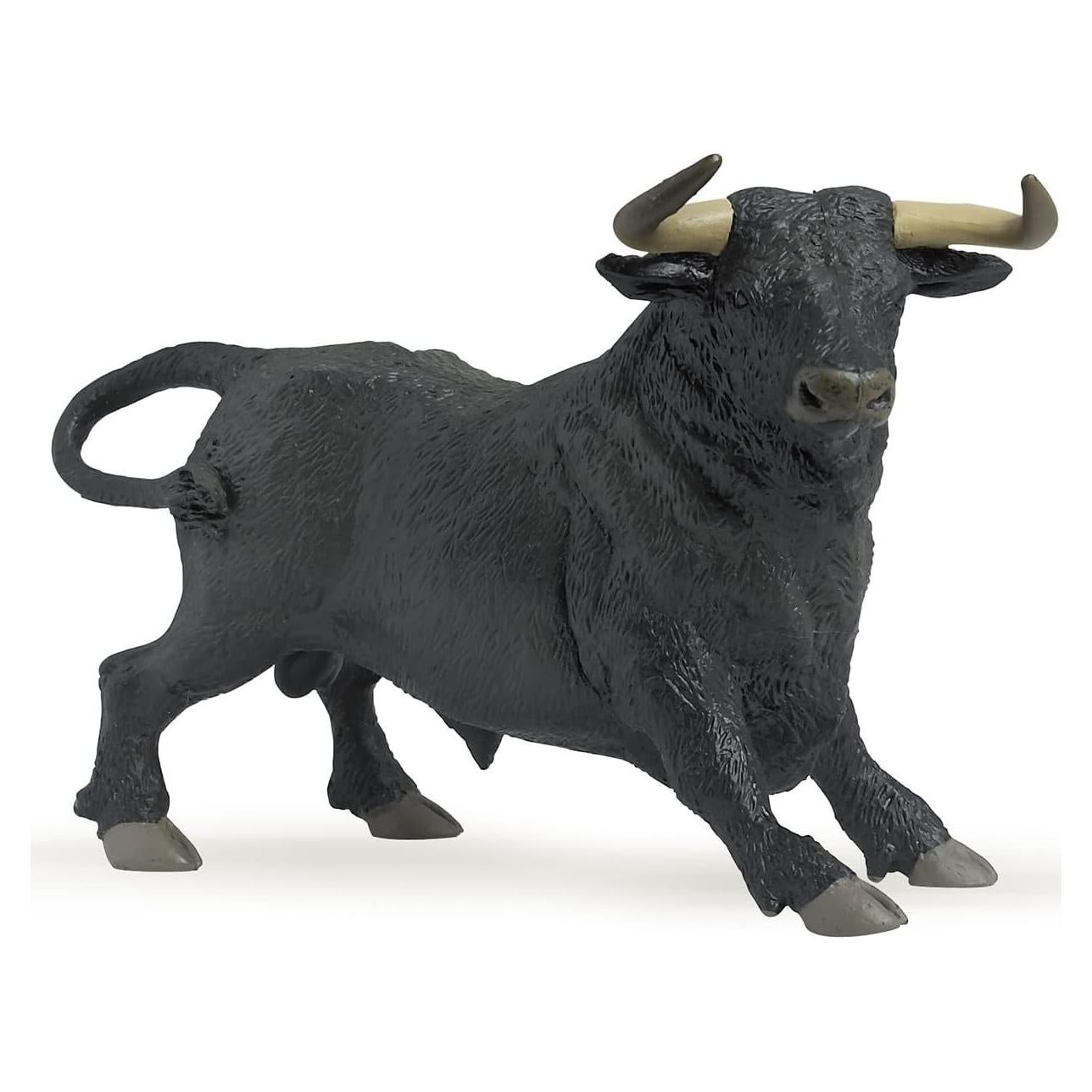 Figura de Granja Papo Toro Andaluz Pintada a Mano 14cm