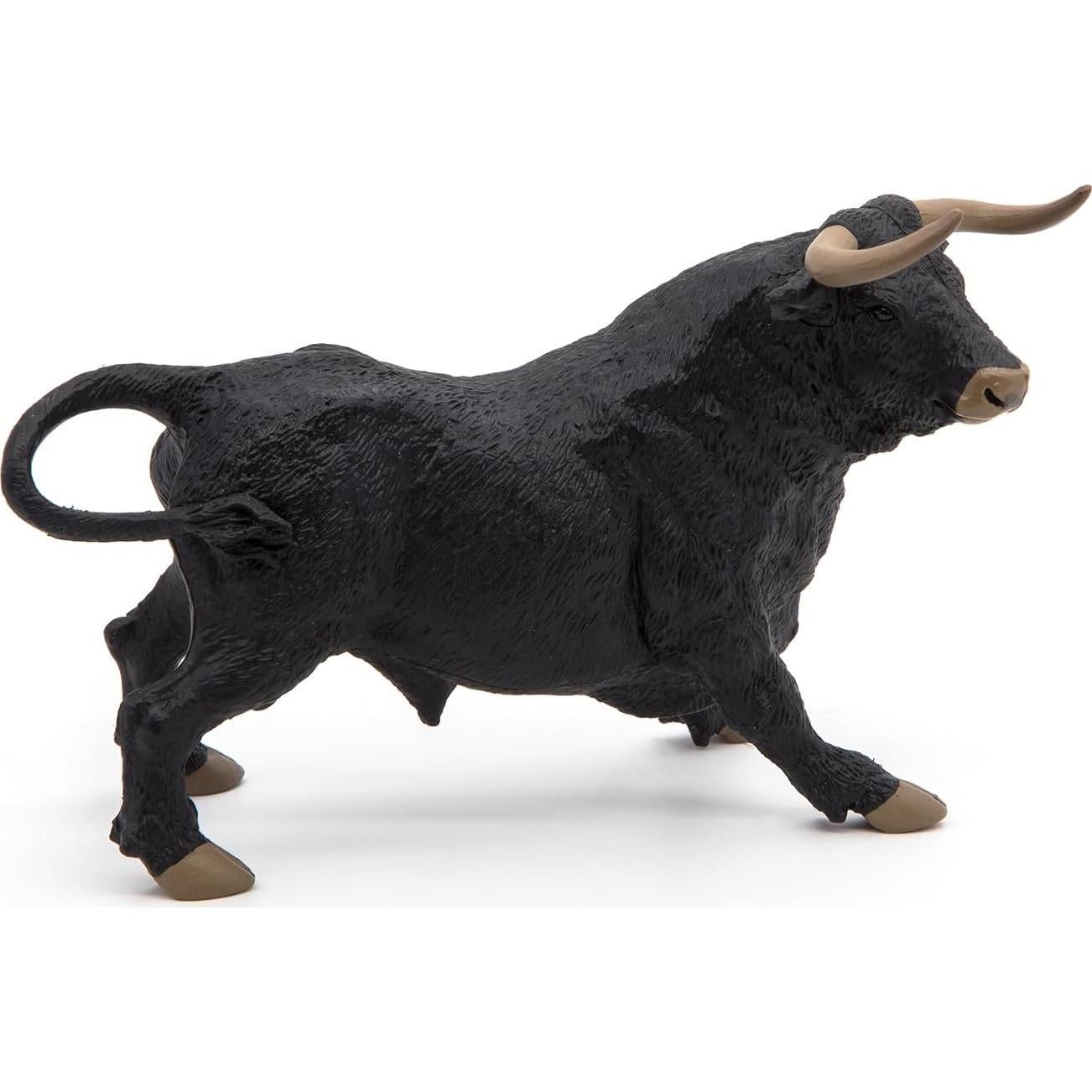 Figura de Granja Papo Toro Andaluz Pintada a Mano 14cm