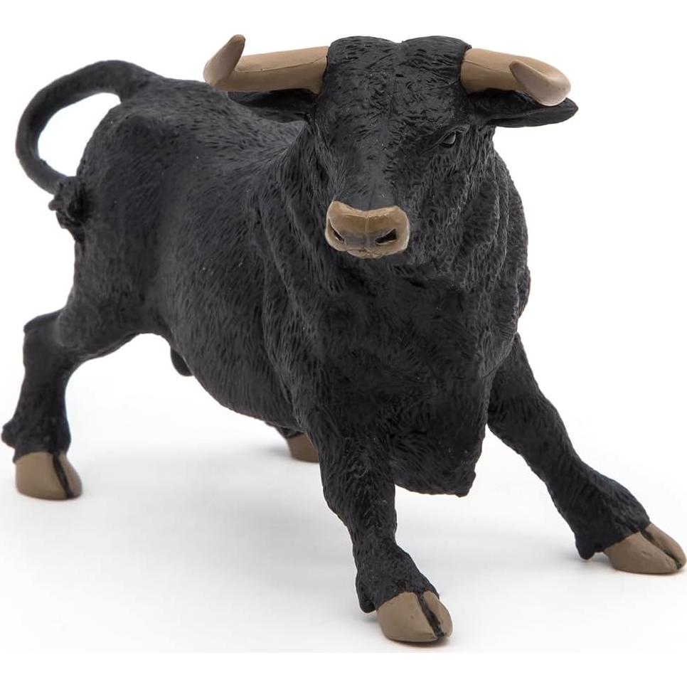 Figura de Granja Papo Toro Andaluz Pintada a Mano 14cm