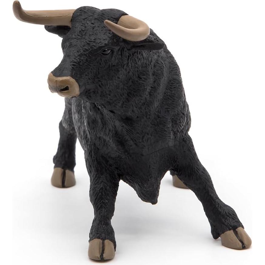 Figura de Granja Papo Toro Andaluz Pintada a Mano 14cm