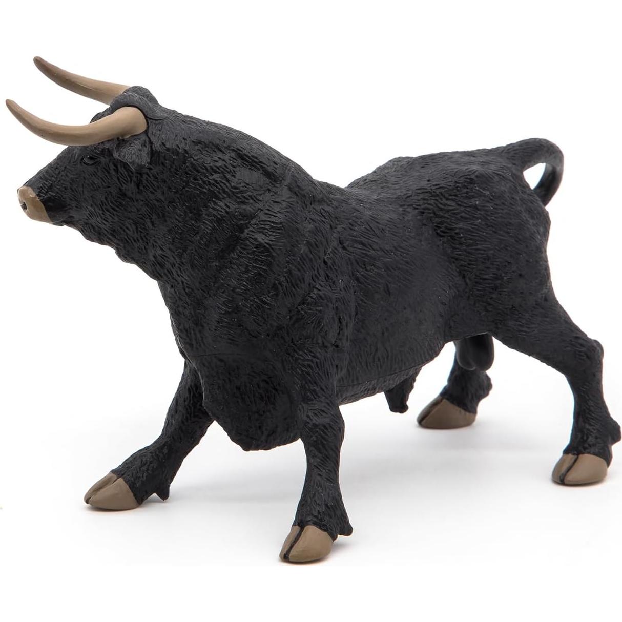 Figura de Granja Papo Toro Andaluz Pintada a Mano 14cm