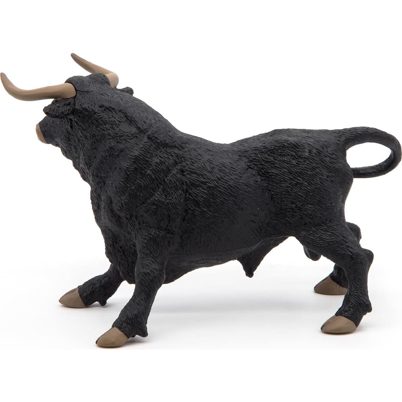 Figura de Granja Papo Toro Andaluz Pintada a Mano 14cm