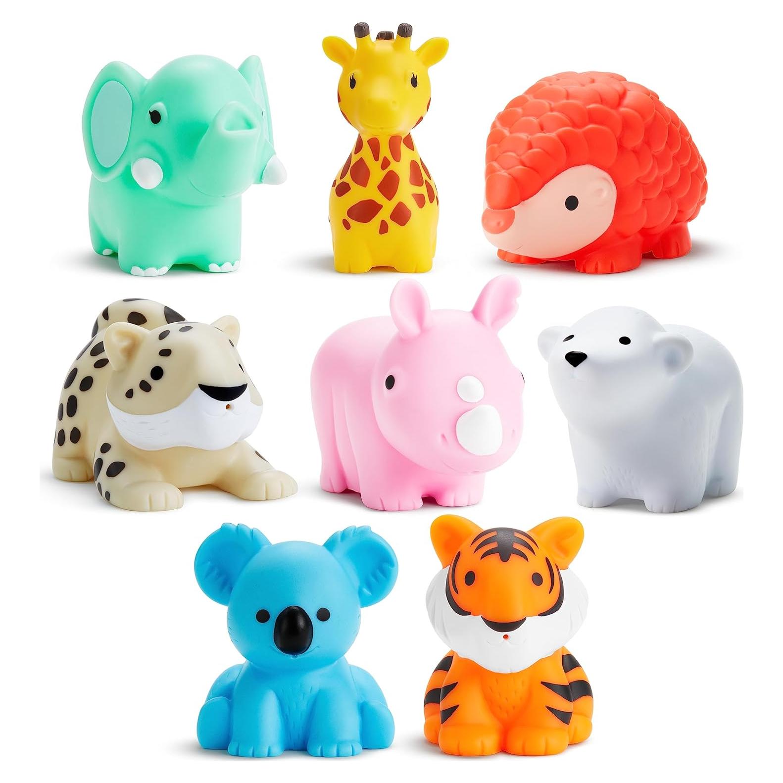 Juguete de Baño Munchkin 8 Animales Salvajes Flotantes