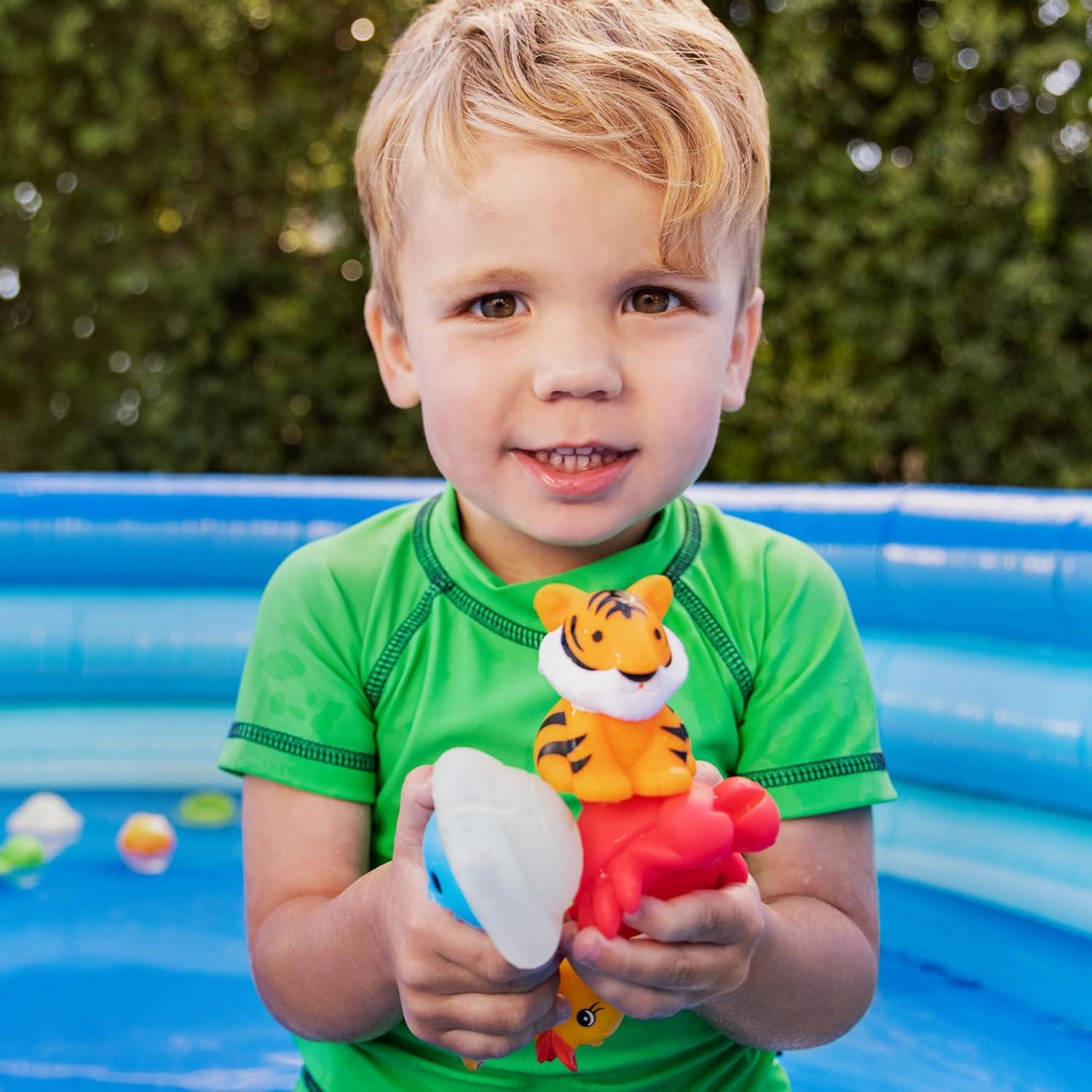 Juguete de Baño Munchkin 8 Animales Salvajes Flotantes