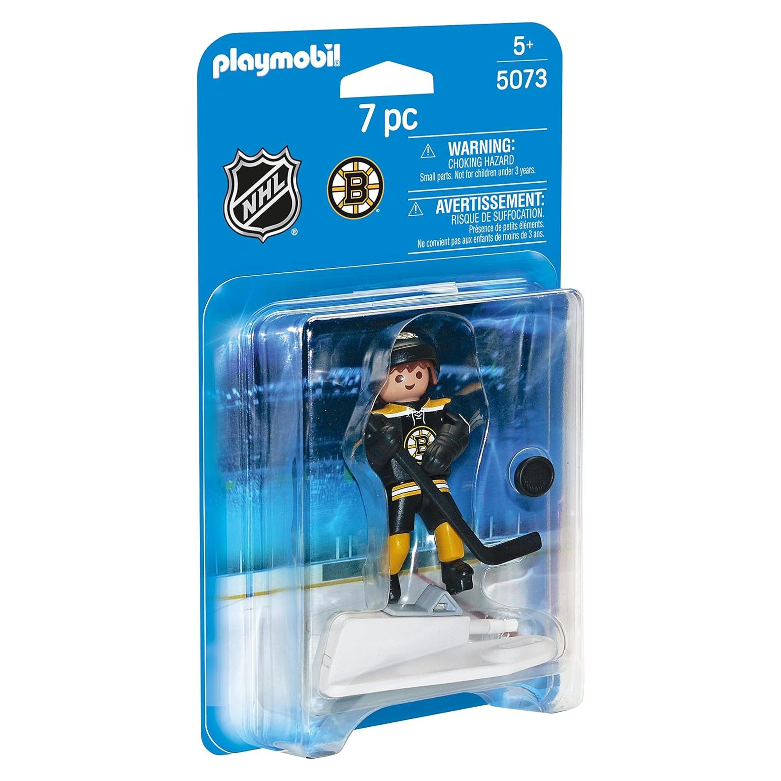 Jugador de Hockey Playmobil Boston Bruins 5073 con accesorios