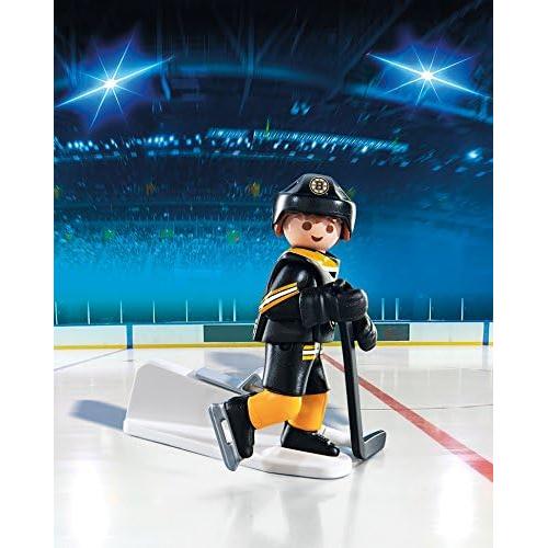 Jugador de Hockey Playmobil Boston Bruins 5073 con accesorios