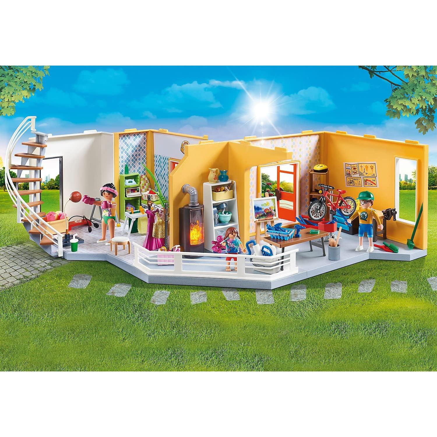 Extensión de Piso Casa Moderna Playmobil 70986 58,5x38,5cm