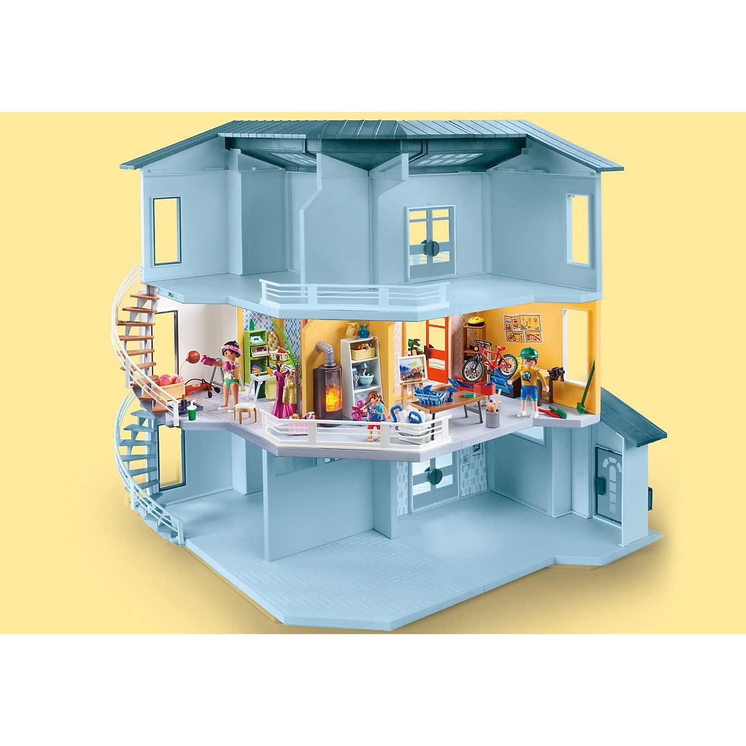 Extensión de Piso Casa Moderna Playmobil 70986 58,5x38,5cm