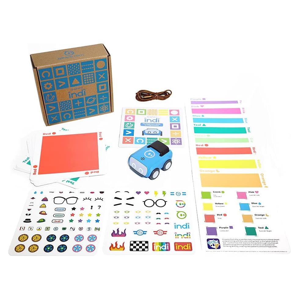 Kit de Aprendizaje Sphero Indi - Robot Sin Pantalla para Niños