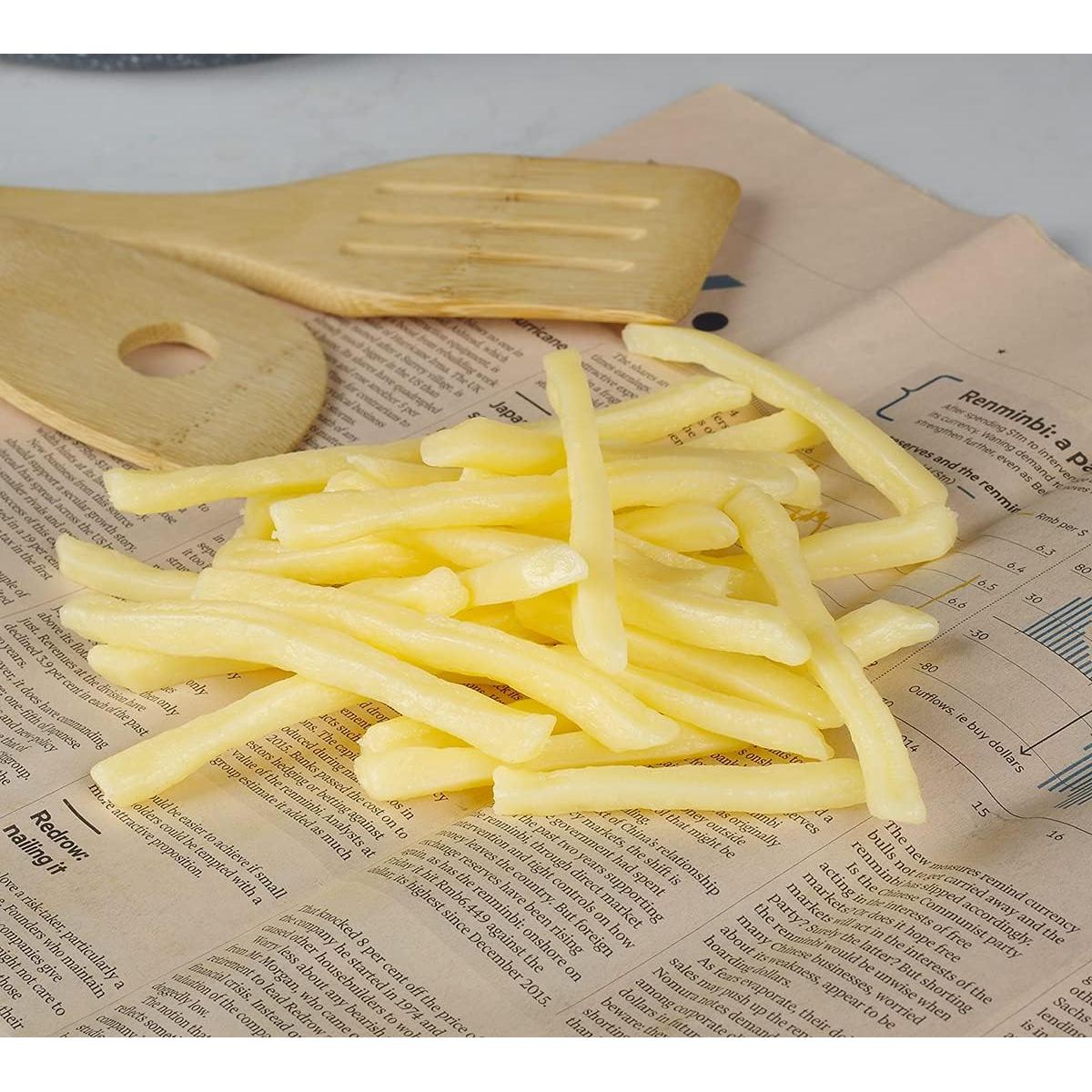 15 Piezas de Papas Fritas Falsas Realistas PVC 7-10cm