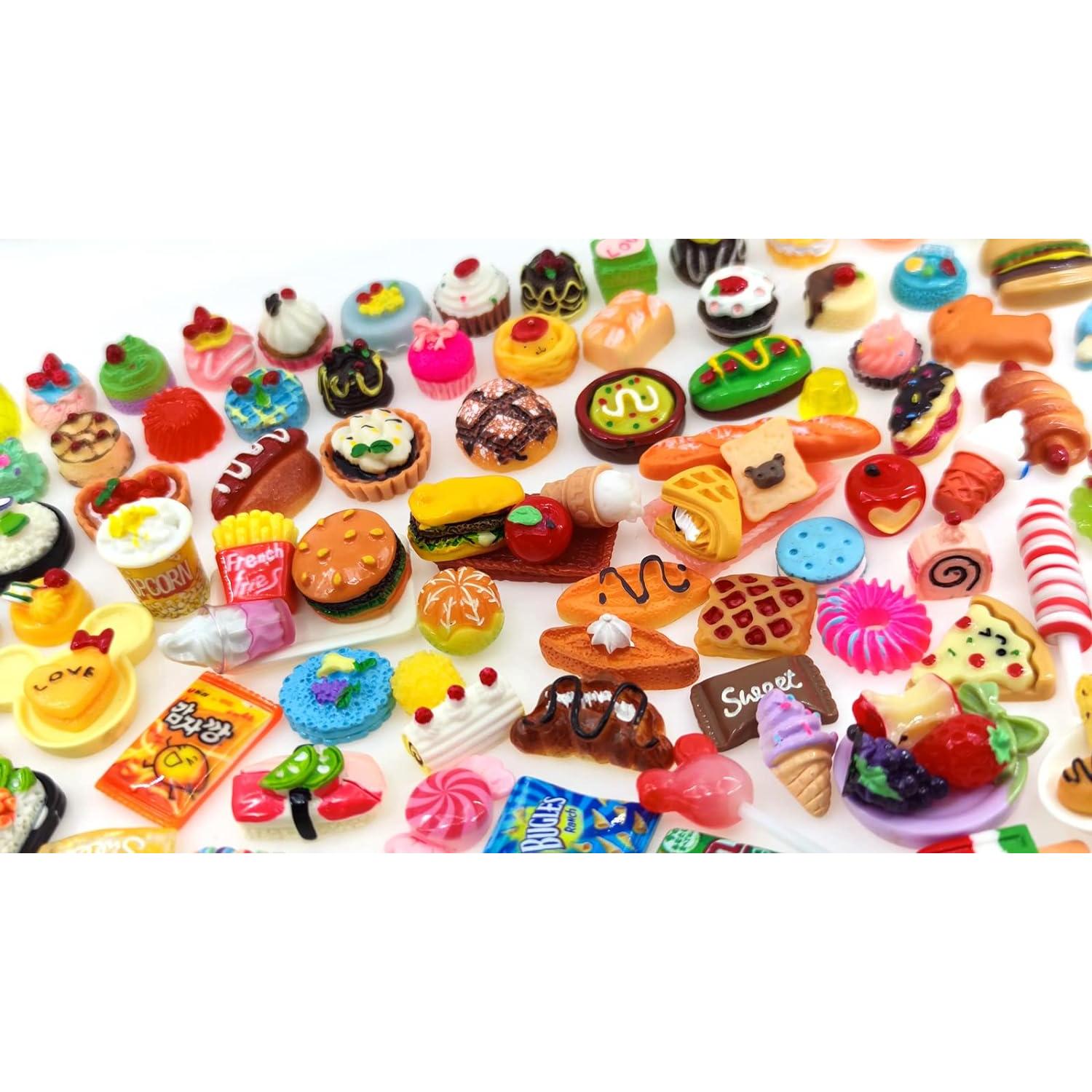 Juego de Miniaturas de Comida y Bebida Nuanmu - 20 Piezas