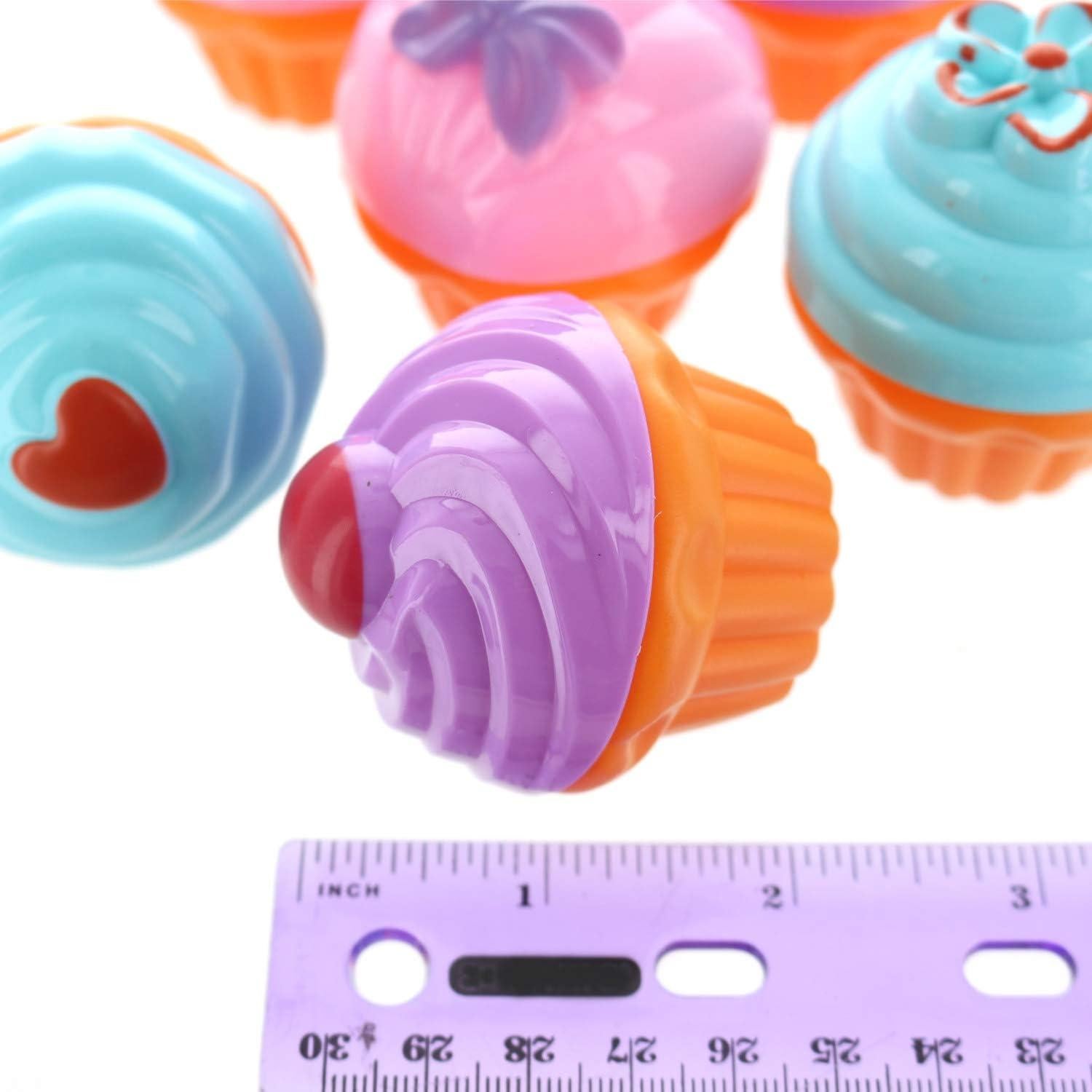 Juego de Comida de Postre GIFTEXPRESS 6 Mini Cupcakes
