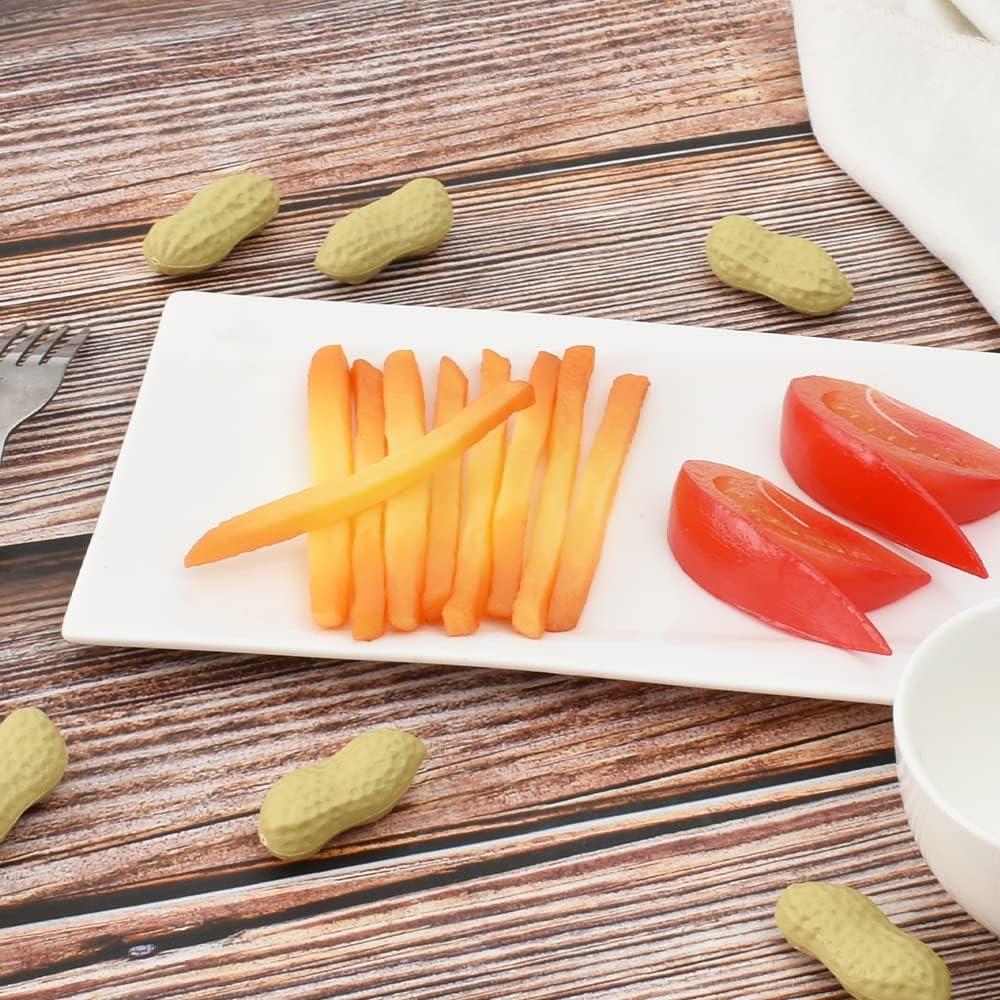 Papas Fritas Falsas Decorativas Hagao - 15 Piezas Realistas