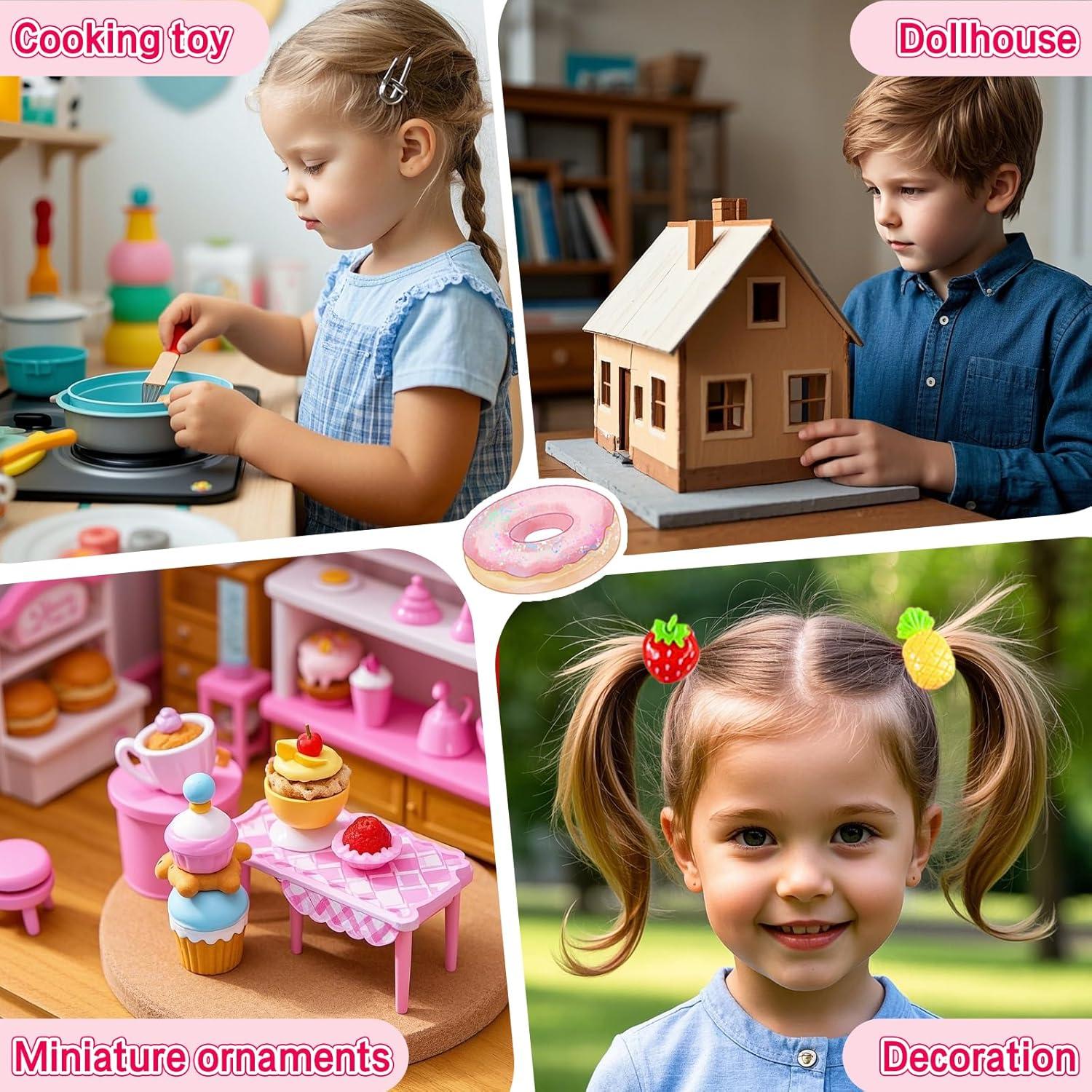 Paquete de 40 Mini Bolsas Sorpresa Comida para Niños - Juguetes de Cocina