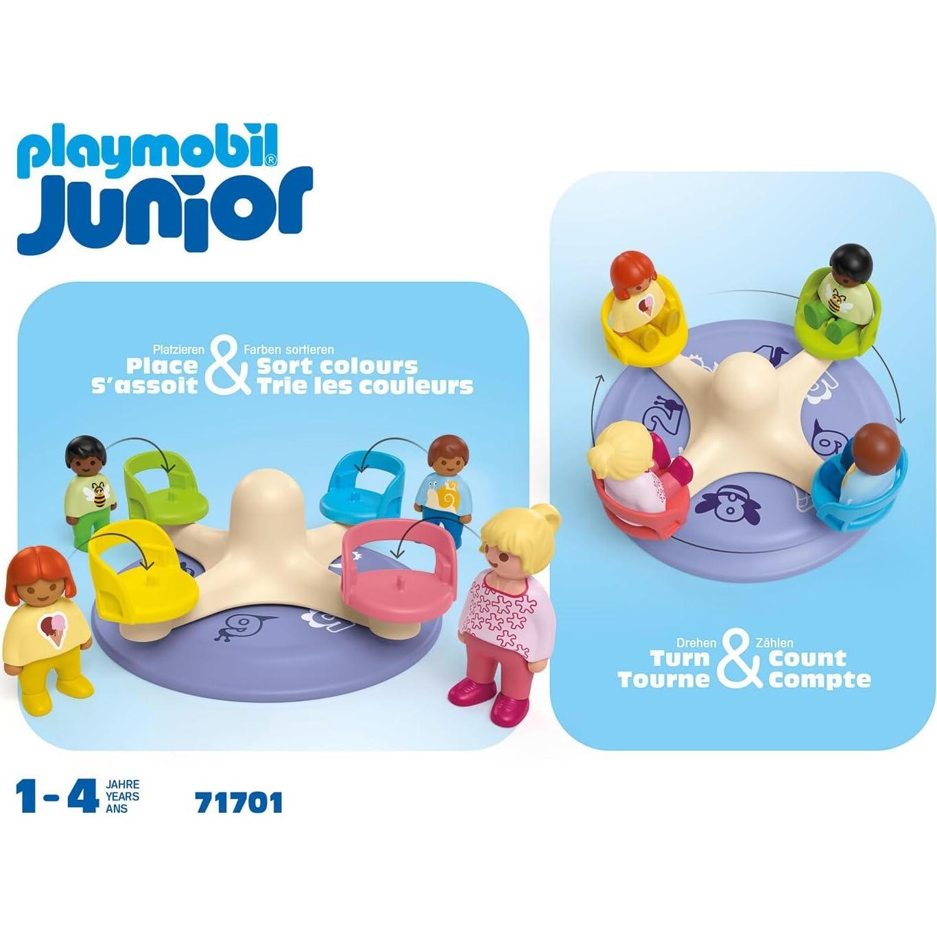 Carrusel de Números PLAYMOBIL Junior para Niños 1-4 Años