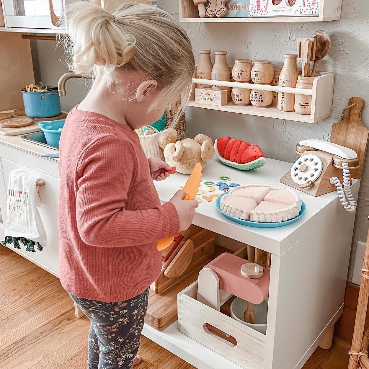 HABA Juguete de Cocina Pollo Asado Suave 5 Piezas 3+