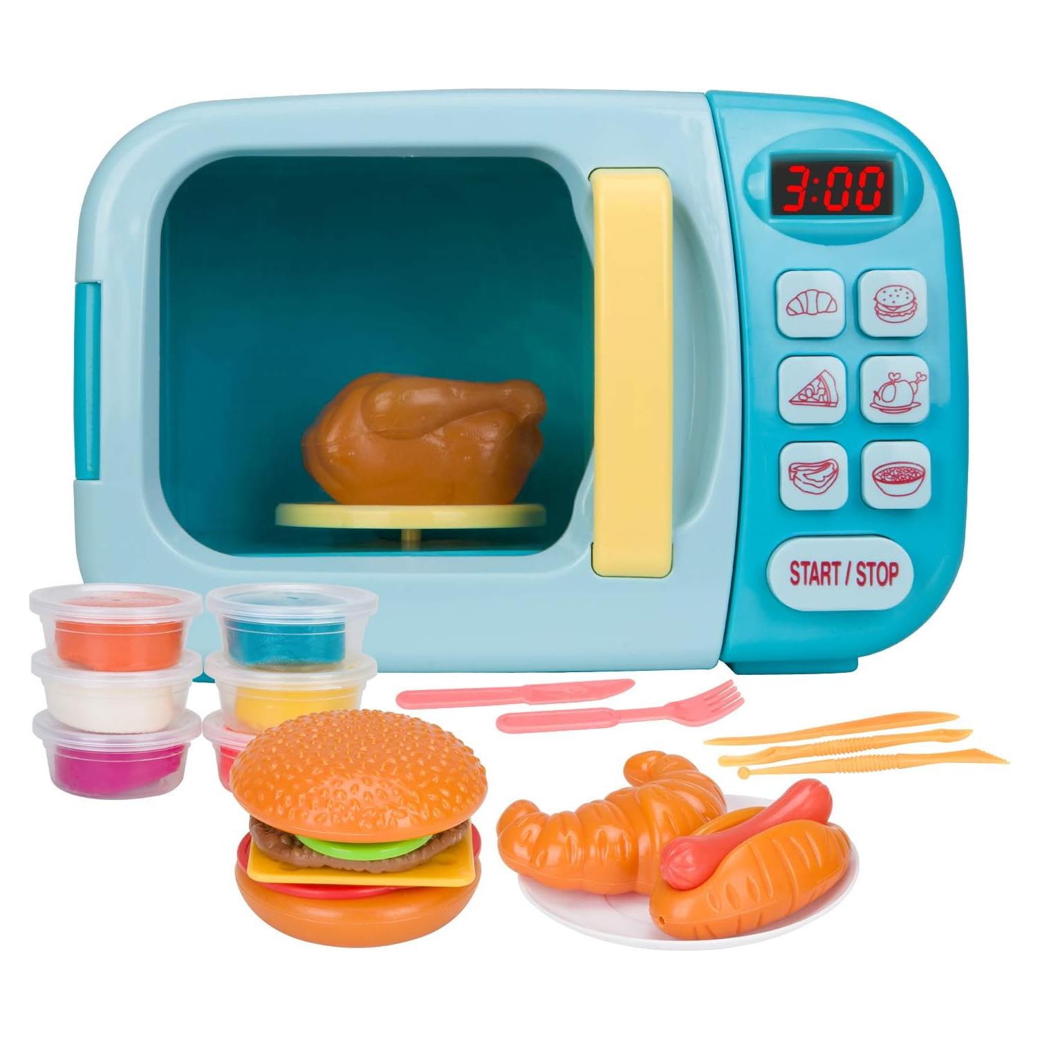 Juego de Cocina de Juguete Microondas Shenzhenshimeinaier 6 Colores