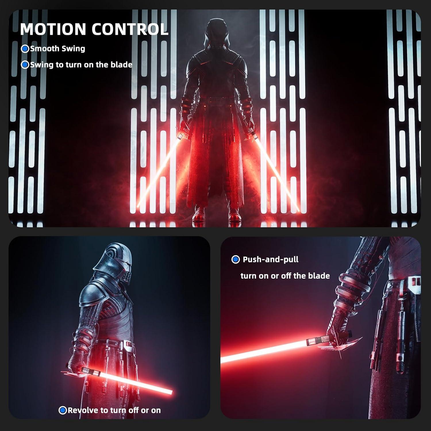 Sable de Luz Force FX Tesiku 110 cm 12 Colores RGB 16 Sonidos