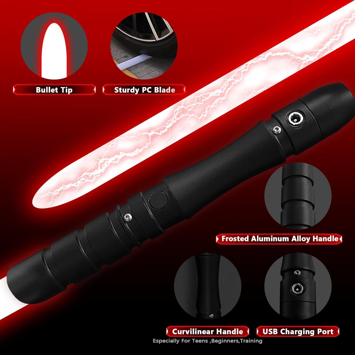 Sable de Luz LED Jedi Sith YDDSABER Rojo Recargable
