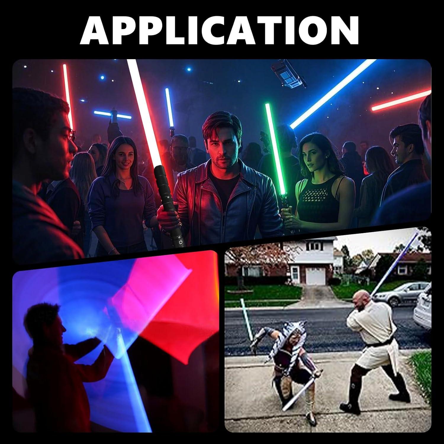 Sable de Luz LED Jedi Sith YDDSABER Rojo Recargable