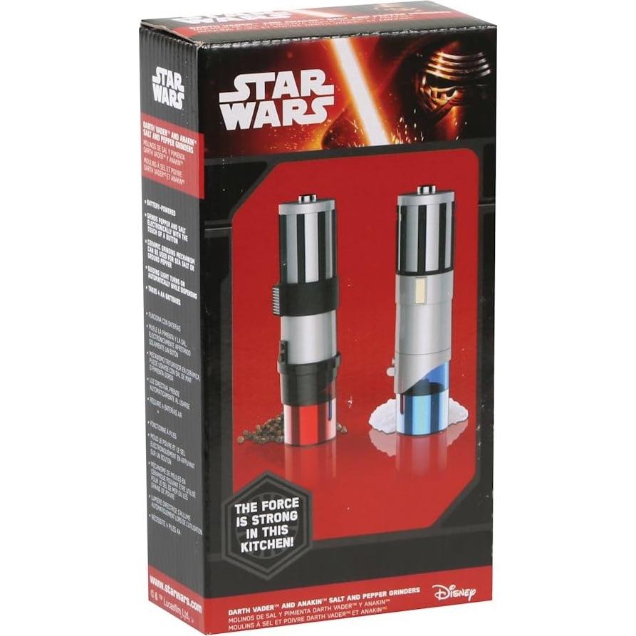 Molino de Sal y Pimienta Eléctrico Uncanny Brands Star Wars