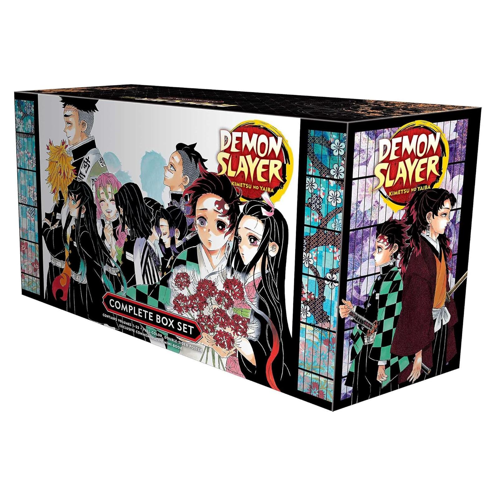 Demon Slayer: Kimetsu no Yaiba Complete Box Set: Includes volumes 1-23 with premium