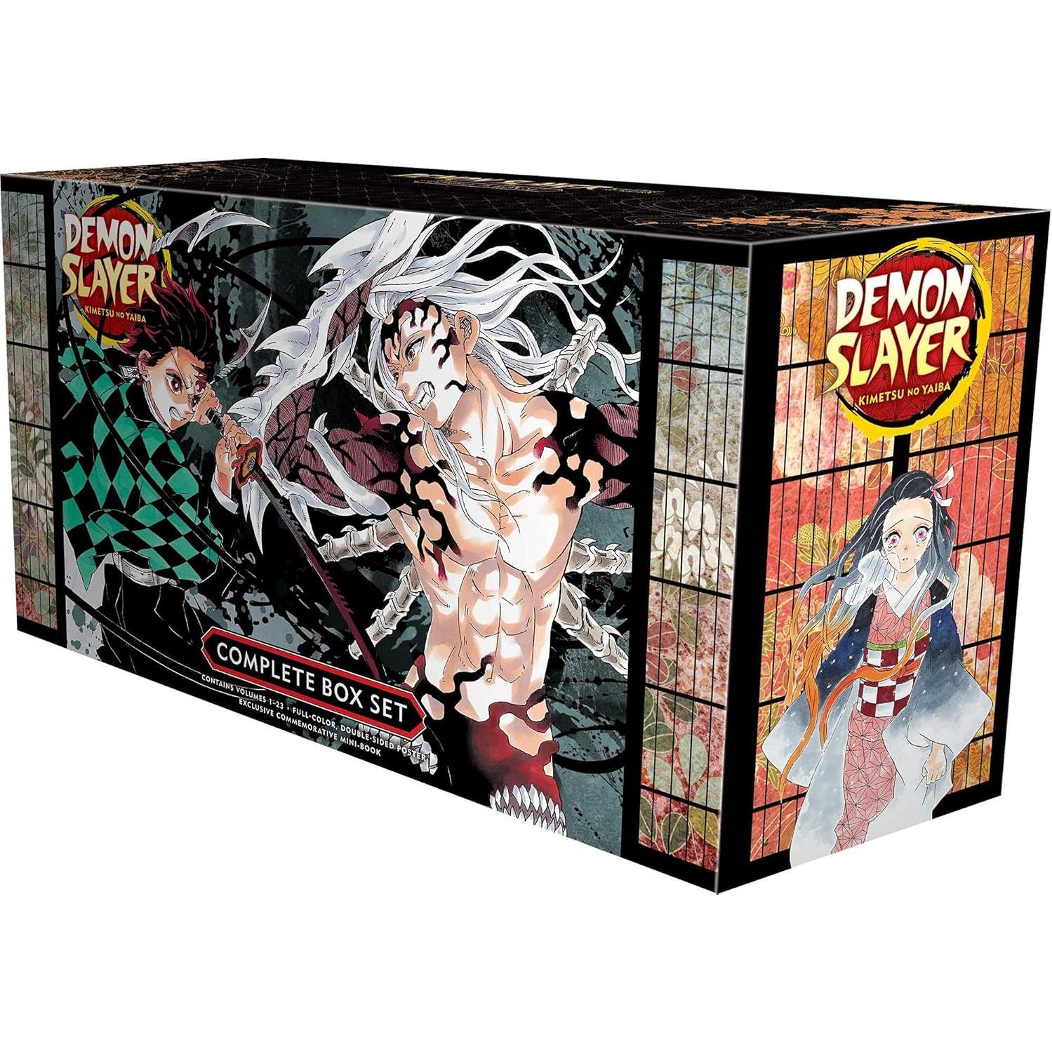 Demon Slayer: Kimetsu no Yaiba Complete Box Set: Includes volumes 1-23 with premium