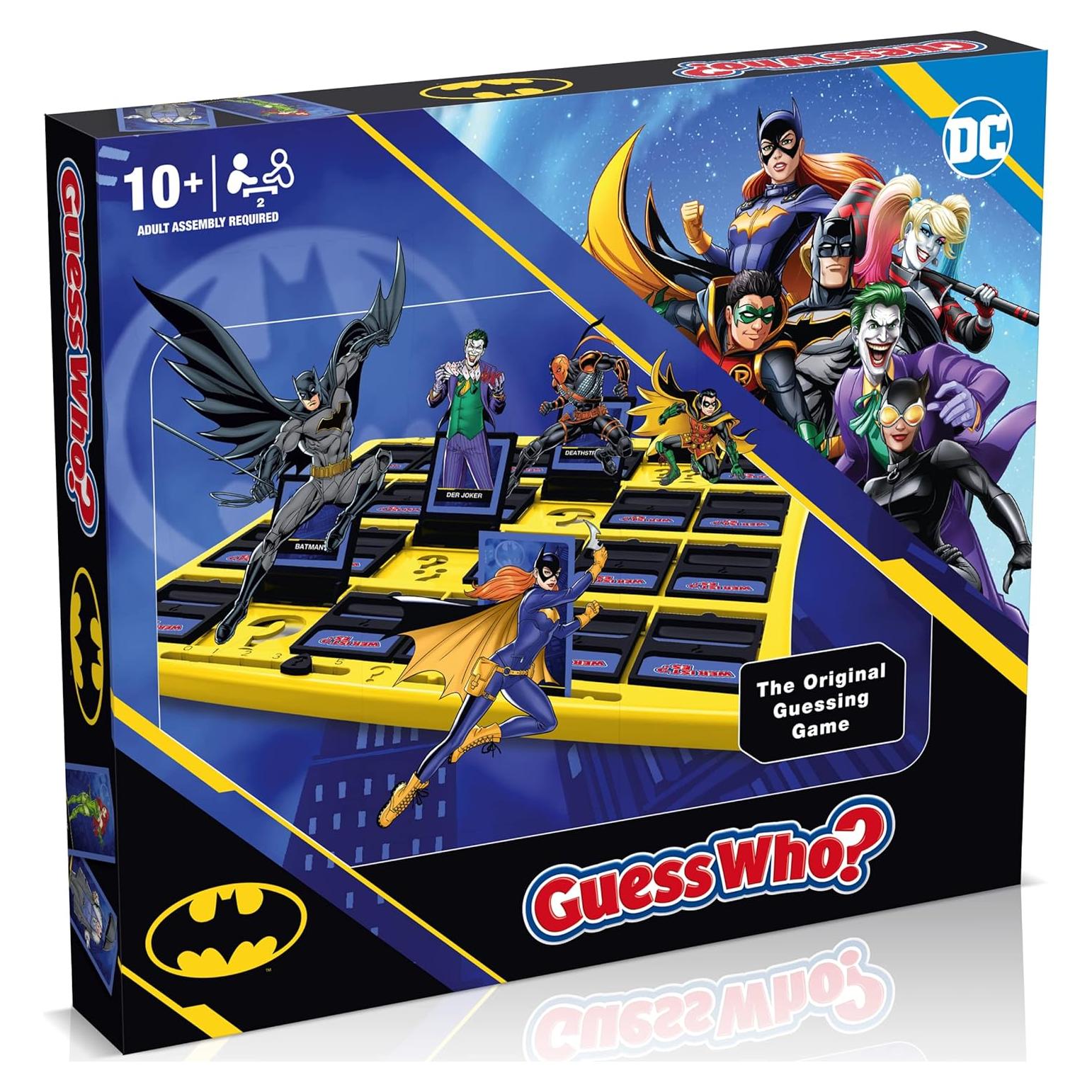 Juego de Mesa Winning Moves Adivina Quién Batman 2 Jugadores