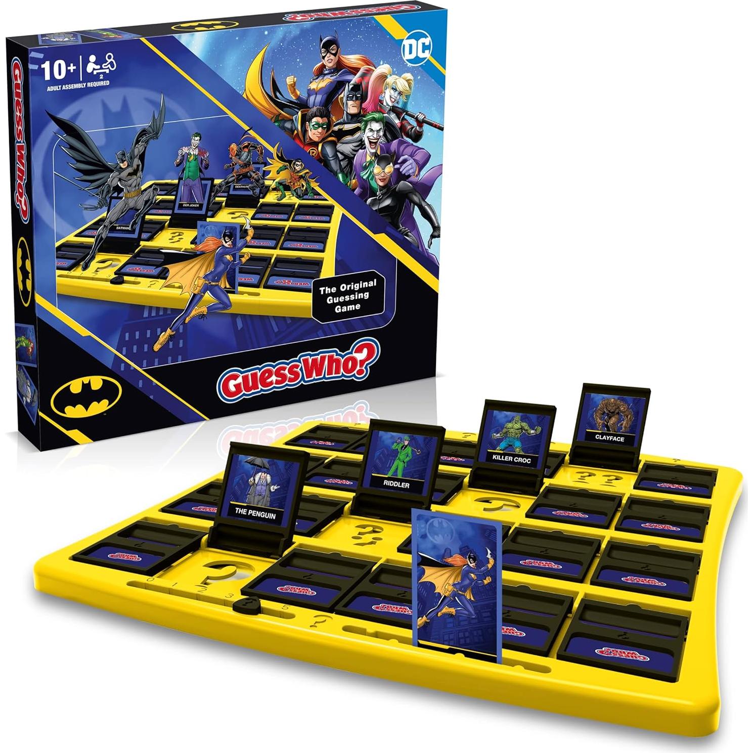 Juego de Mesa Winning Moves Adivina Quién Batman 2 Jugadores