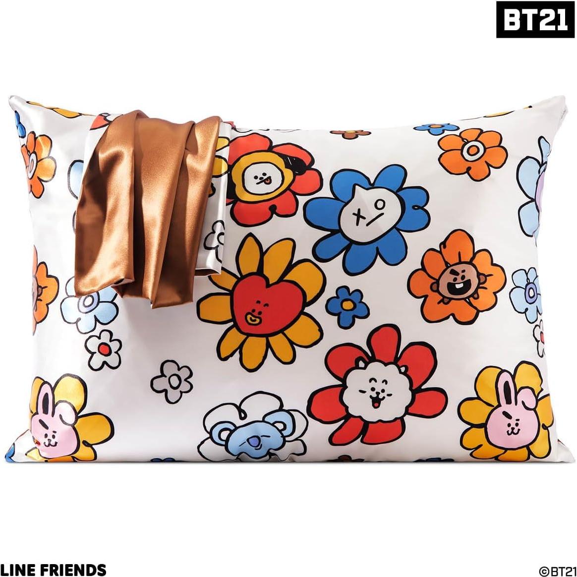 Funda de Almohada Kitsch Satén Shooky 600 Hilos Reina
