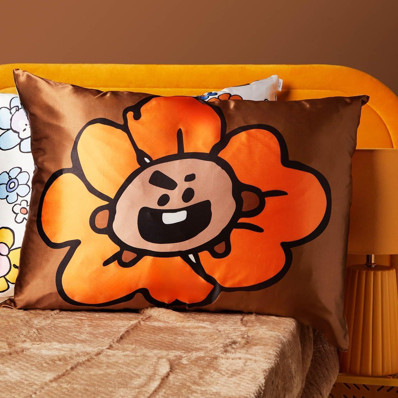 Funda de Almohada Kitsch Satén Shooky 600 Hilos Reina