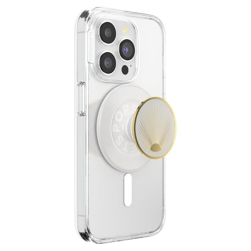 PopGrip PopSockets Redondo MagSafe Soporte Teléfono Blanco