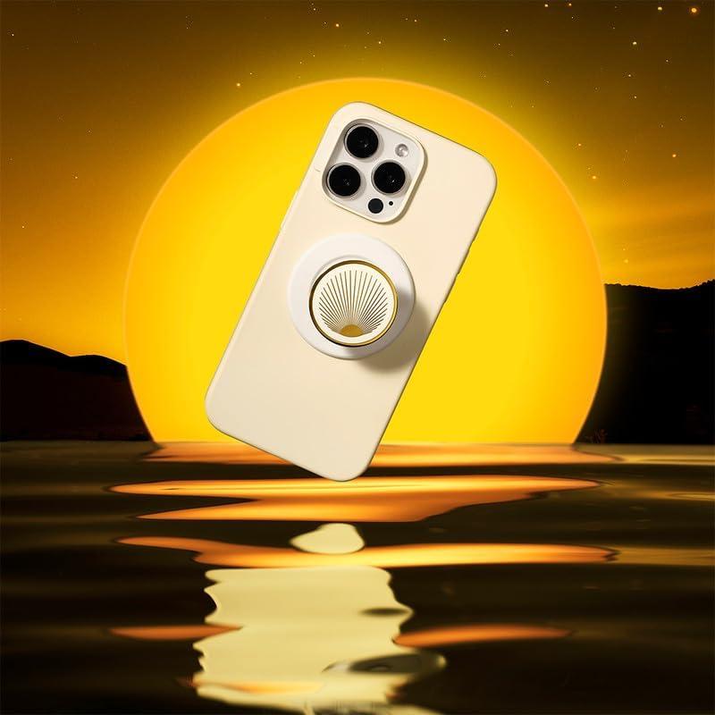 PopGrip PopSockets Redondo MagSafe Soporte Teléfono Blanco