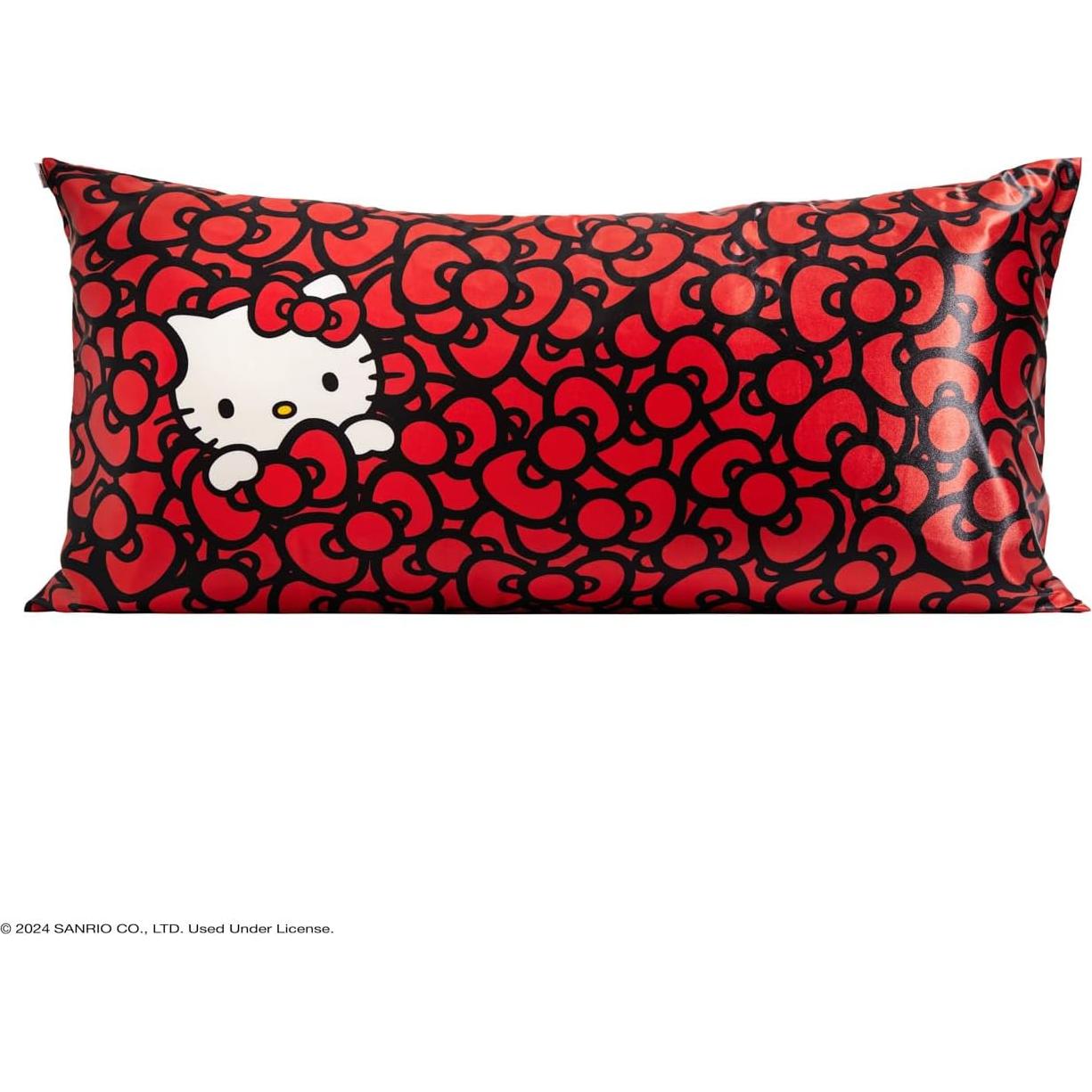 Funda de Almohada Kitsch Hello Kitty Satén King 600 Hilos