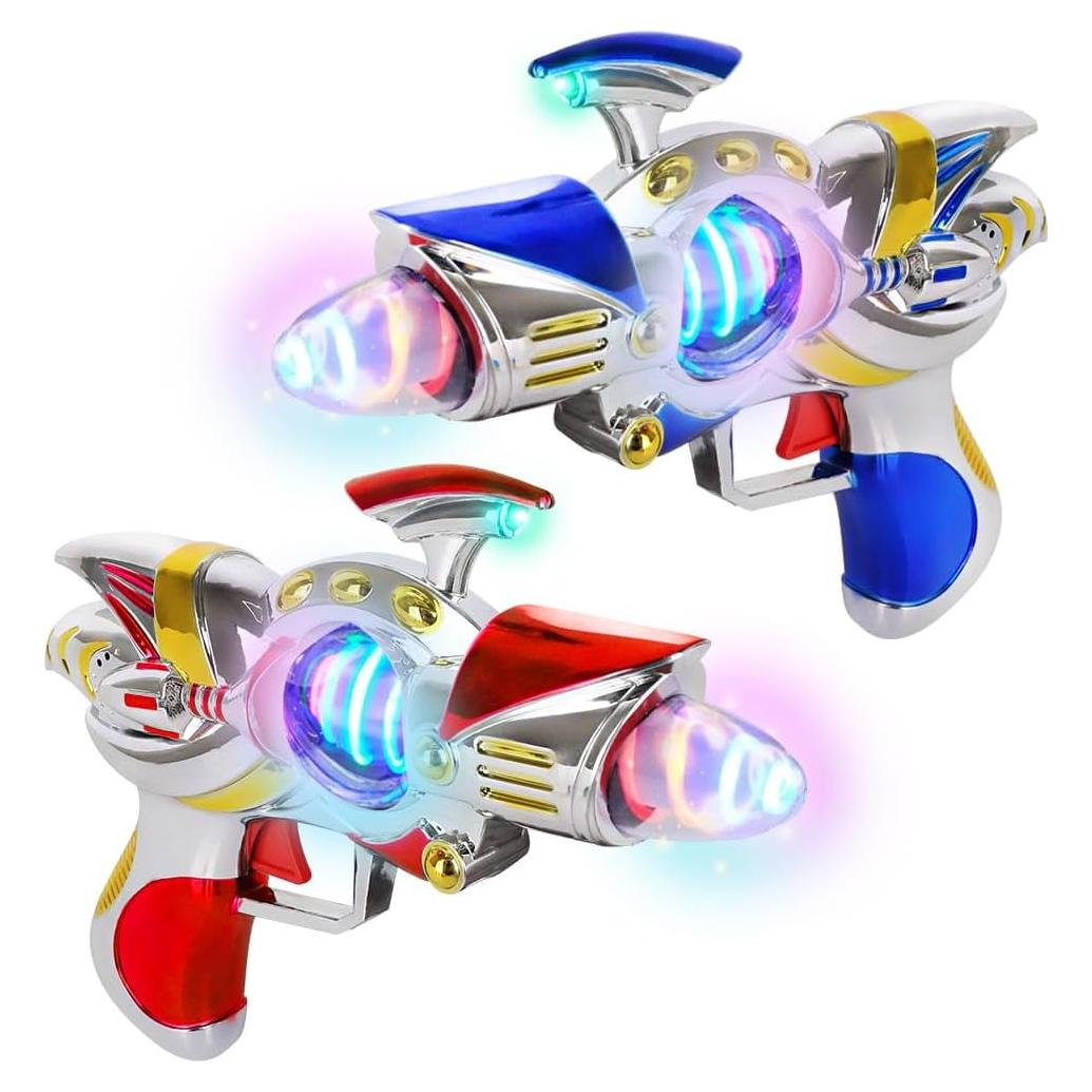 Set de 2 Pistolas de Juguete Espaciales ArtCreativity con Luces y Sonido
