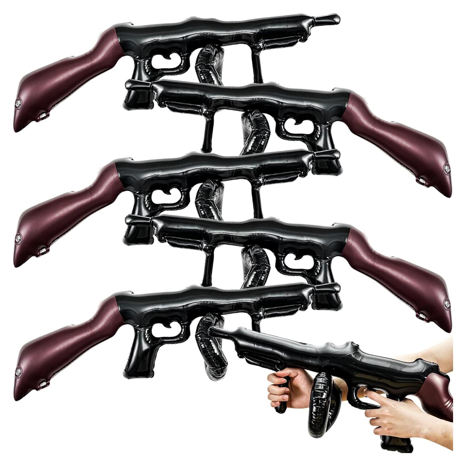 6 Piezas Pistolas Inflables HINGTAI para Cosplay y Fiestas