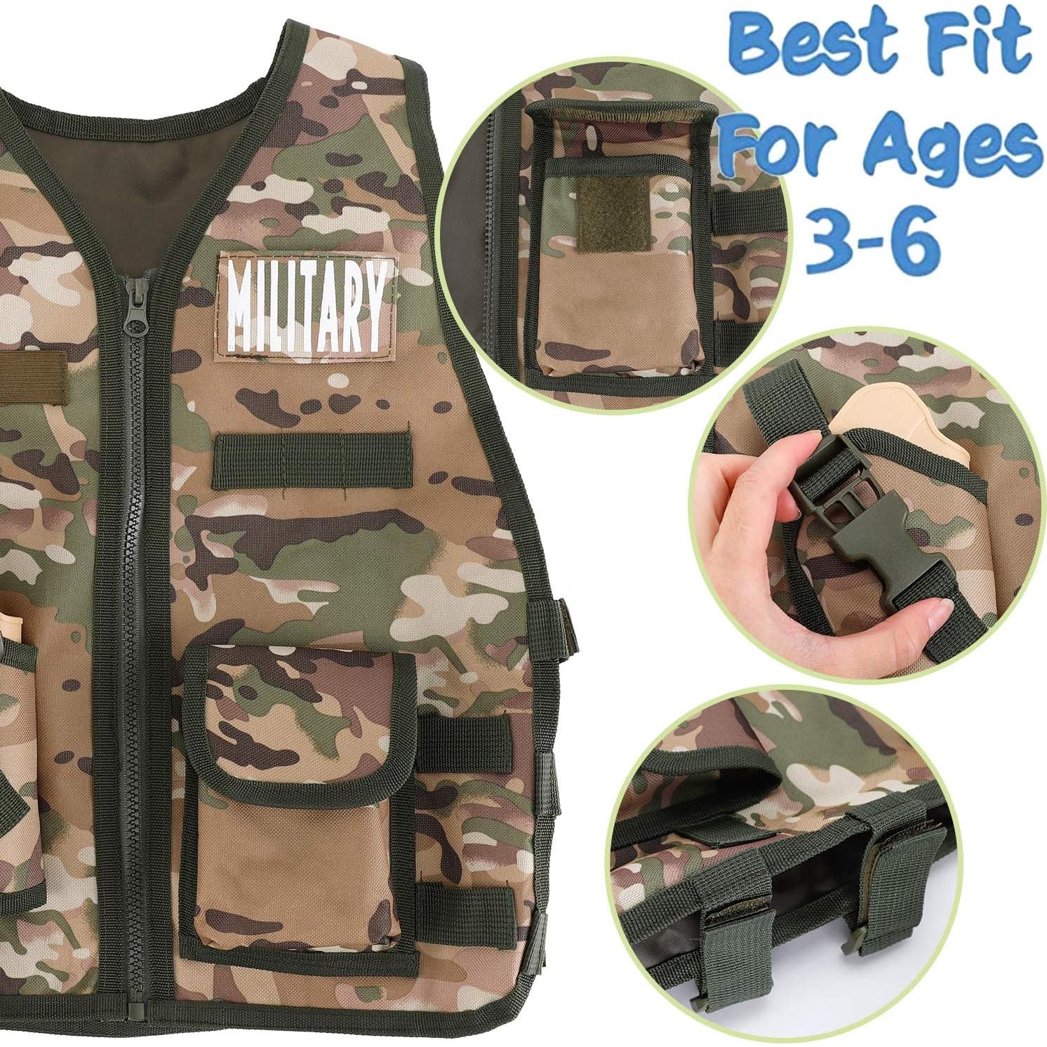 Disfraz Militar Deluxe Liberty Imports para Niños 3-6 Años