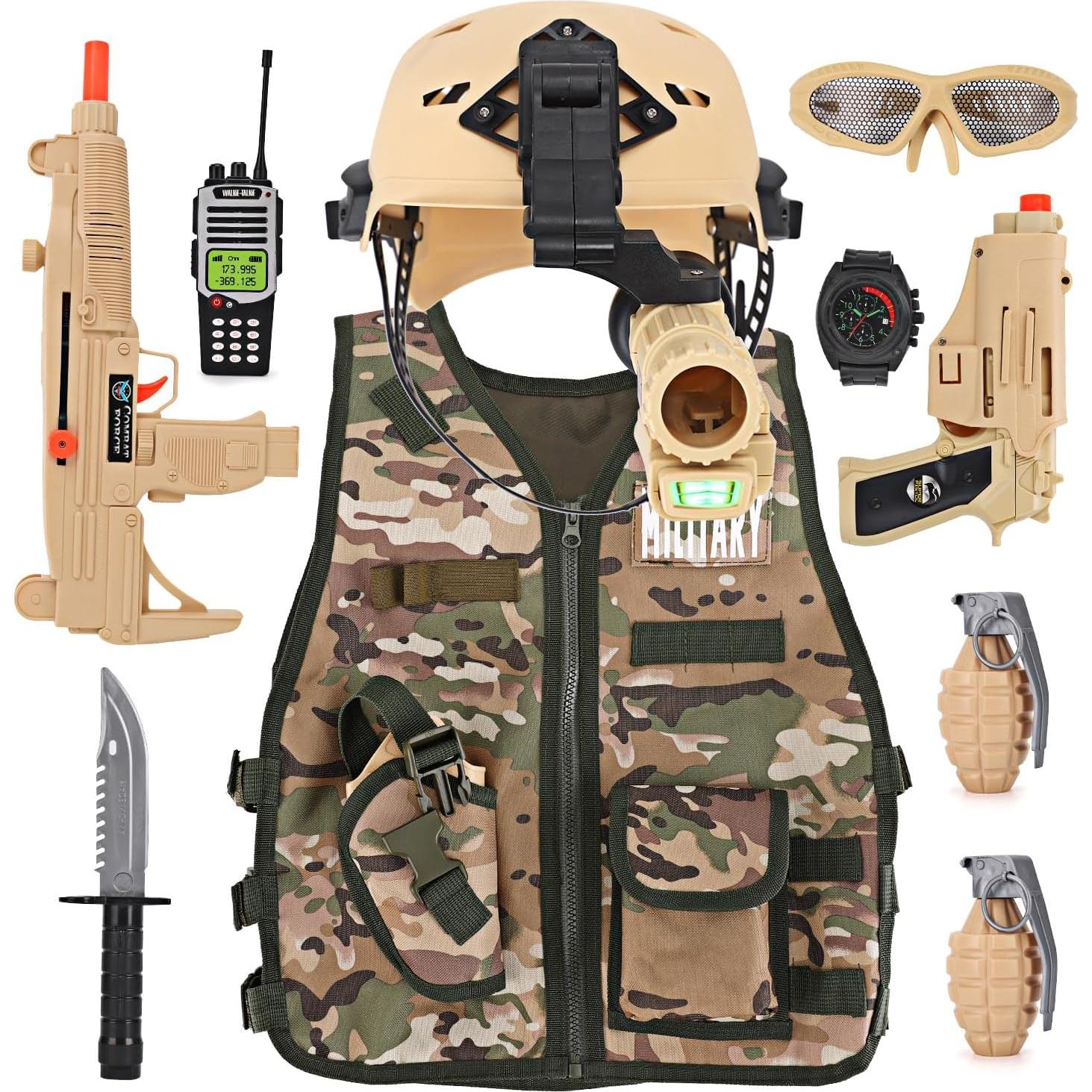 Disfraz Militar Deluxe Liberty Imports para Niños 3-6 Años