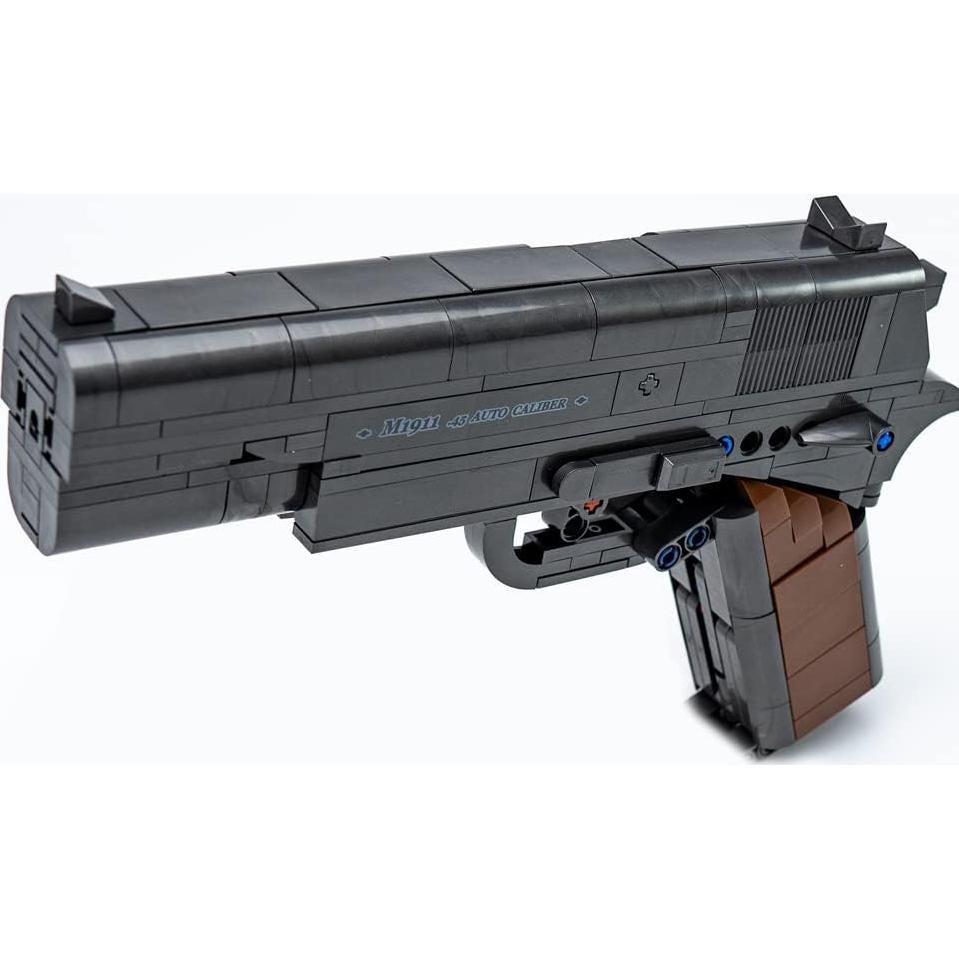 Kit de Construcción de Arma M1911 SHANTOU 333 Piezas Negro