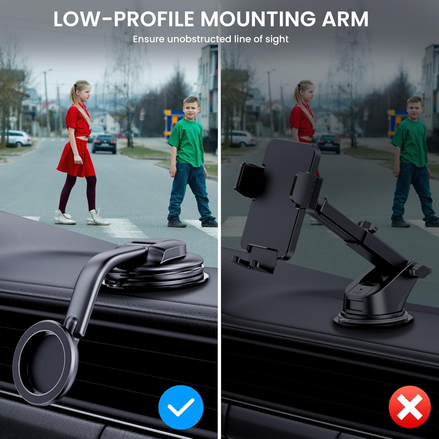 Soporte para Coche Magsafe DOLYOFG Magnético Universal