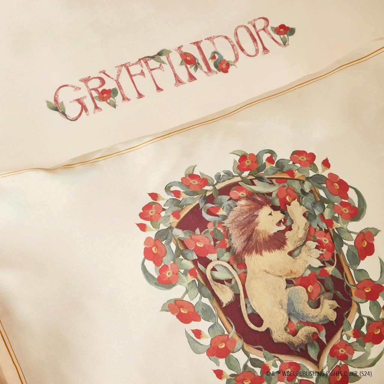 Funda de Sábana Satén Kitsch Harry Potter Gryffindor 66x48cm