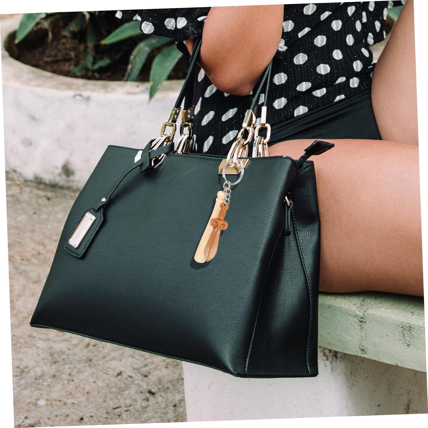 Adornos de Madera ABOOFAN 10 Piezas Mini Espadas Decorativas