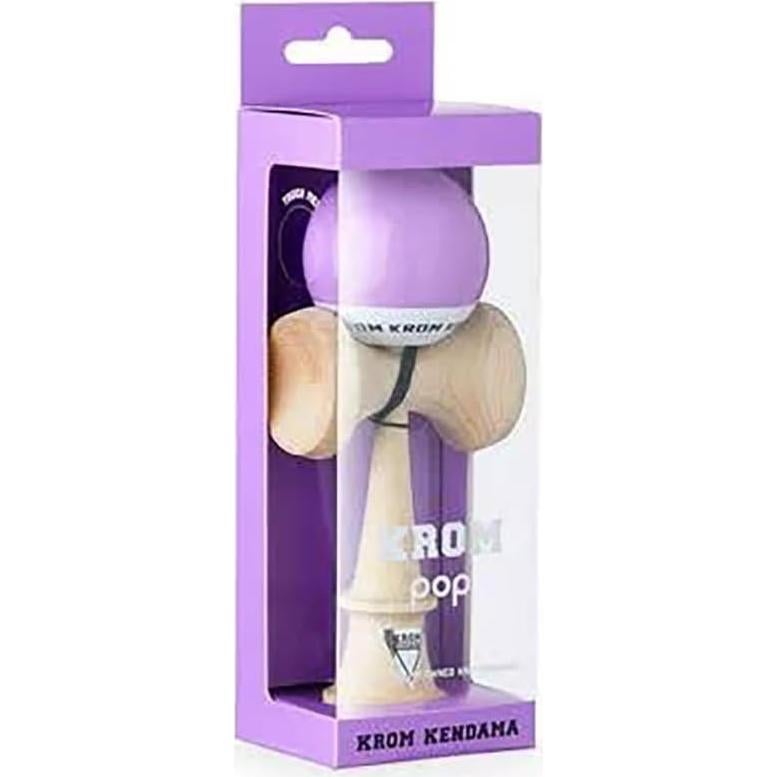 Kendama KROM POP LOL Lavanda - Juguete de Madera Premium