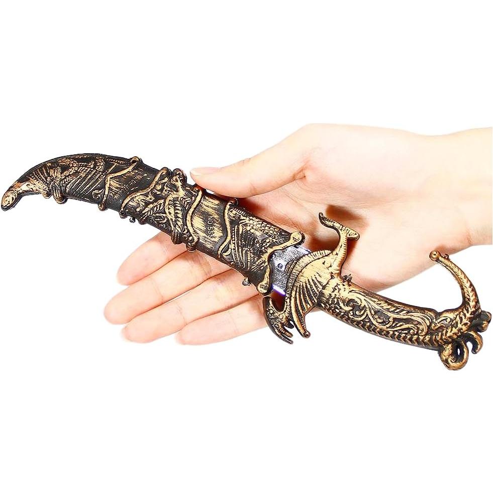 Conjunto 2 Espadas Pirata de Plástico Lanxitown 21.6 cm