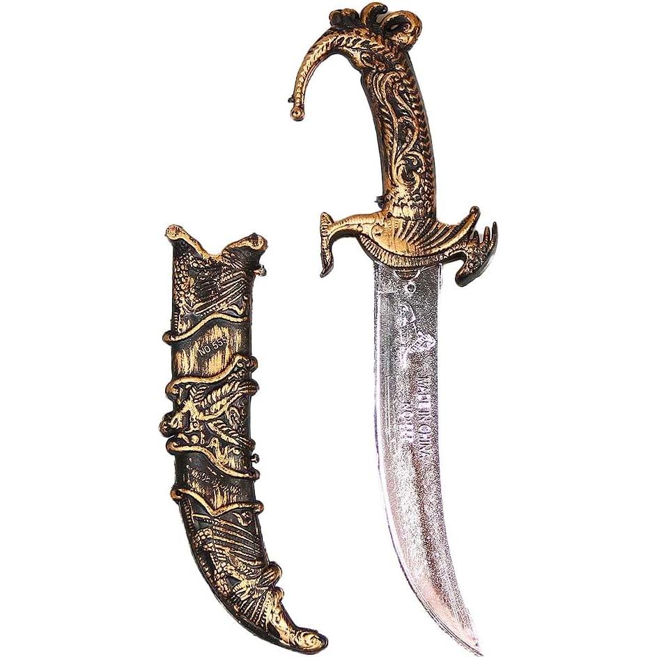 Conjunto 2 Espadas Pirata de Plástico Lanxitown 21.6 cm