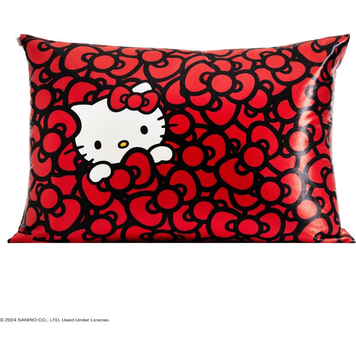 Funda de Almohada Kitsch Hello Kitty Satén 19x66 cm