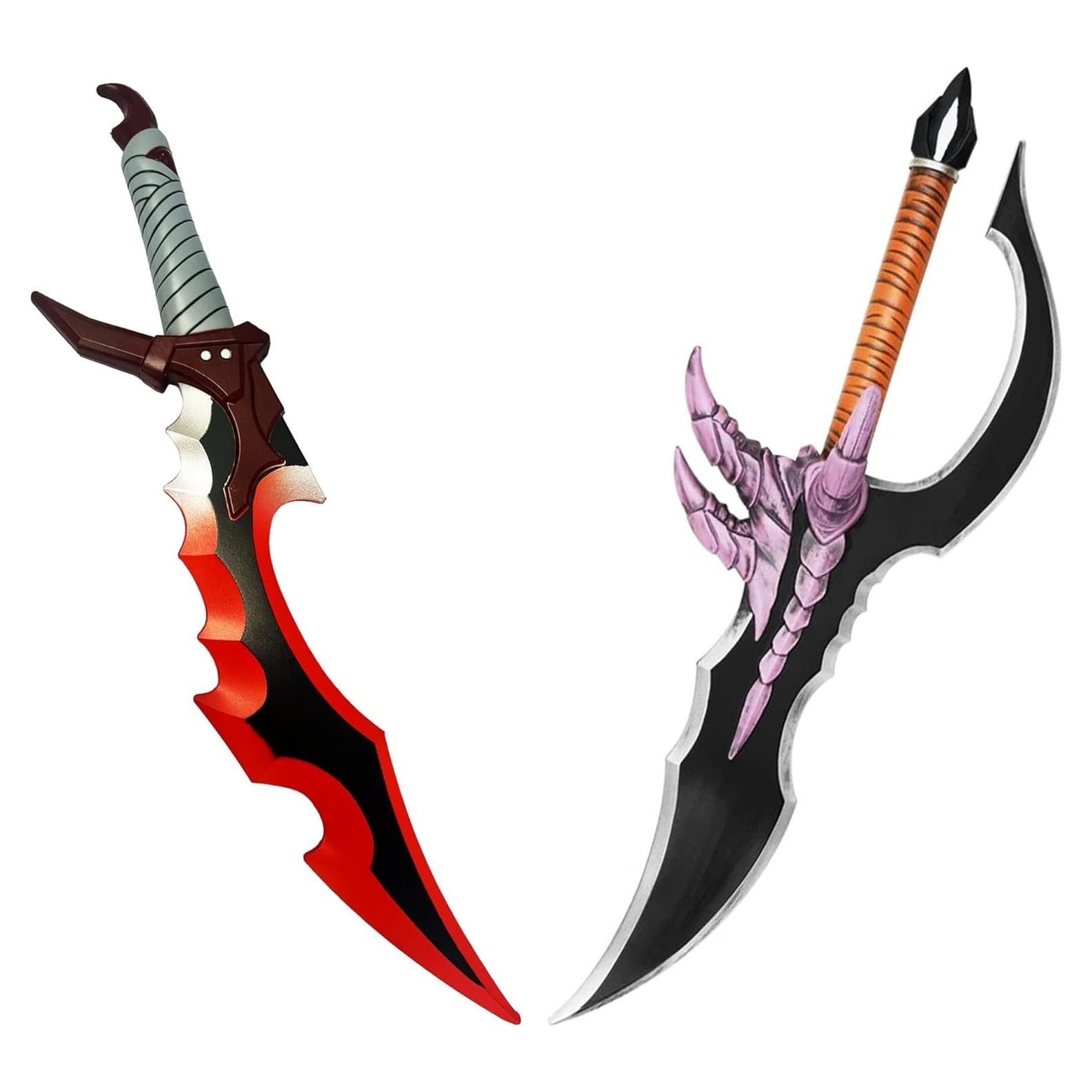 Conjunto de 2 Piezas Espadas de Espuma LALAPORT 66 cm Cosplay